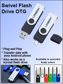 Swivel OTG Flash Drive